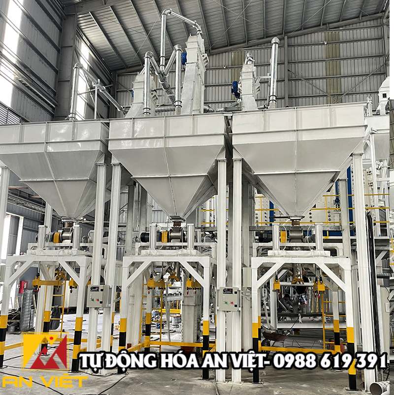 Hệ thống cân đóng bao Jumbo thạch anh bao 1500kg